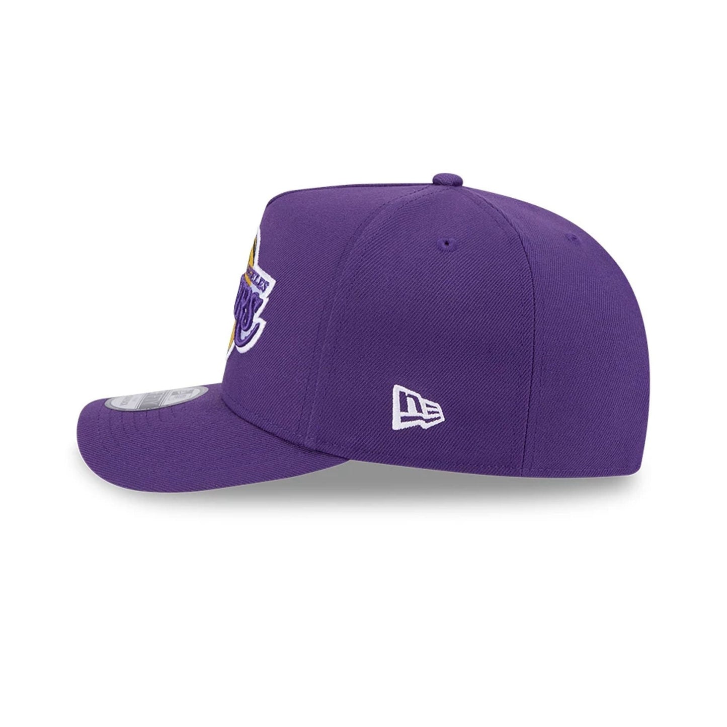 Pictured is this NBA Evergreen LA Lakers 9FIFTY A-Frame Snapback cap in purple. 6