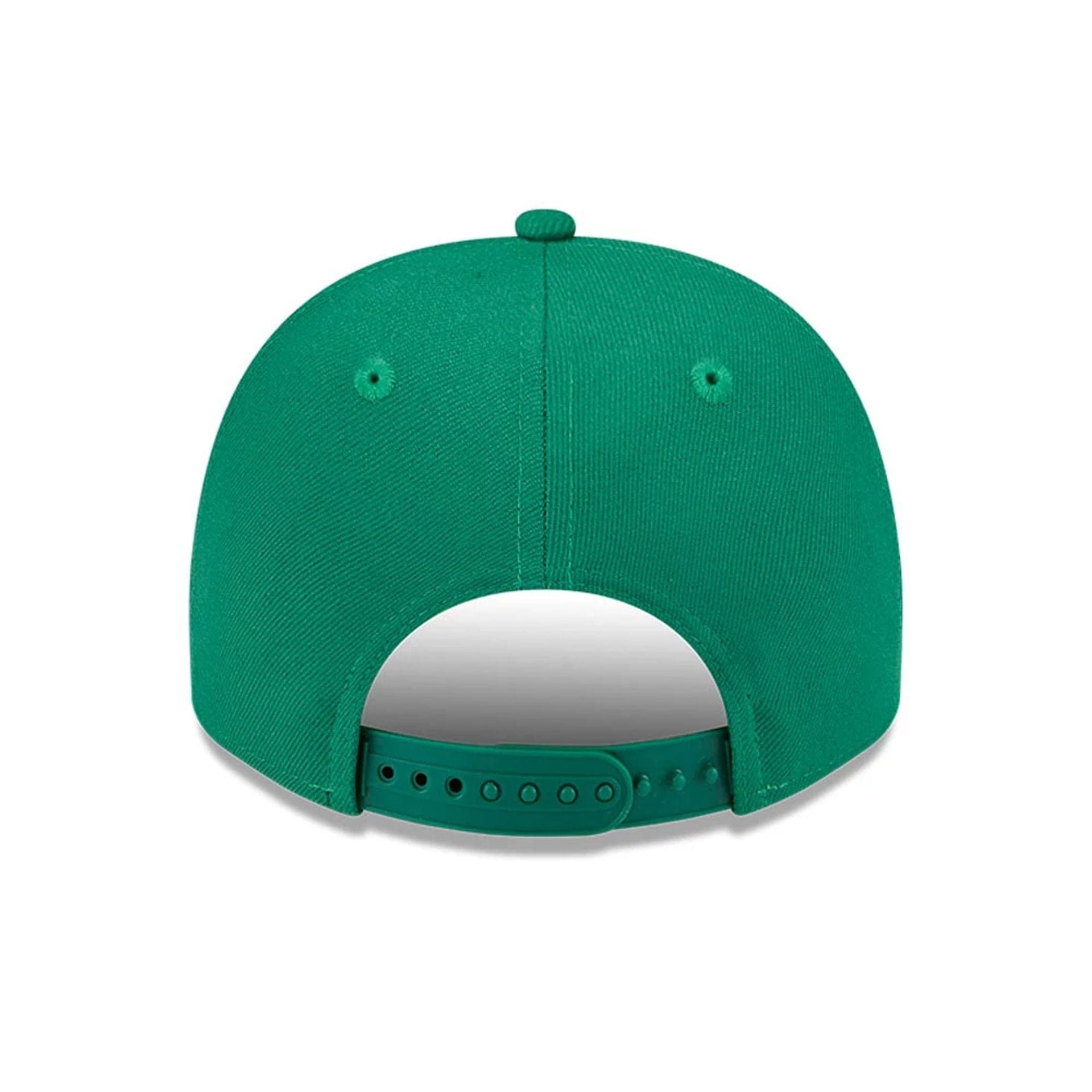 Pictured is this NBA Evergreen Boston Celtics 9FIFTY A-Frame Snapback cap in green. 7