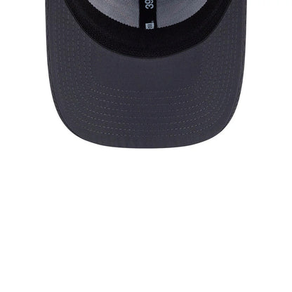 Pictured is this MLB Evergreen Houston Astros 39THIRTY Stretch Fit cap in dark grey. 7