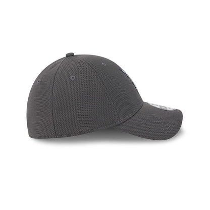 Pictured is this MLB Evergreen Detroit Tigers 39THIRTY Stretch Fit cap in dark grey. 6