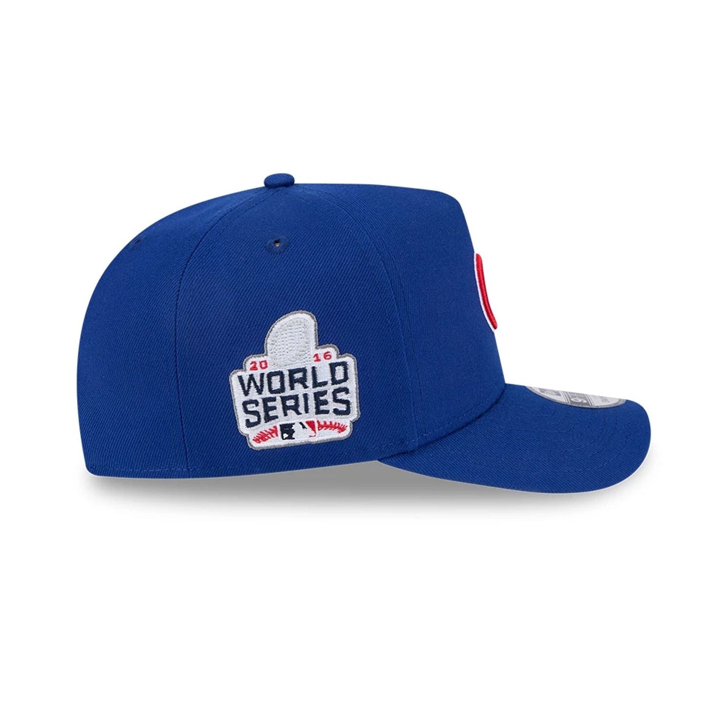 Pictured is this MLB Evergreen Chicago Cubs 9FIFTY A-Frame Snapback cap in blue. 5