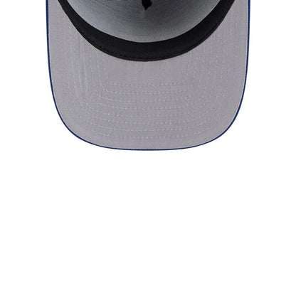 Pictured is this MLB Evergreen Chicago Cubs 9FIFTY A-Frame Snapback cap in blue. 2