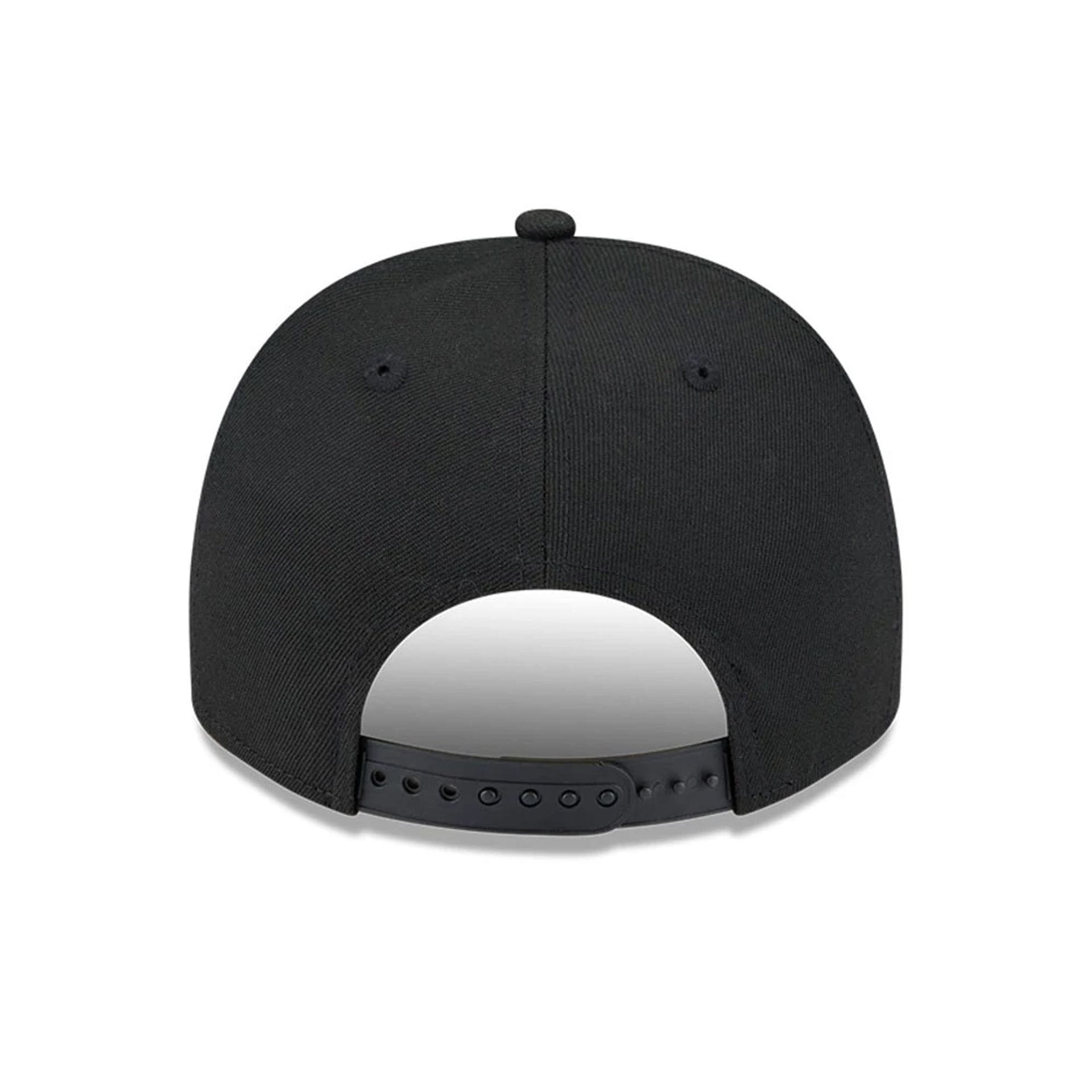 Pictured is this MLB Evergreen Colorado Rockies 9FIFTY A-Frame Snapback cap in black. 7