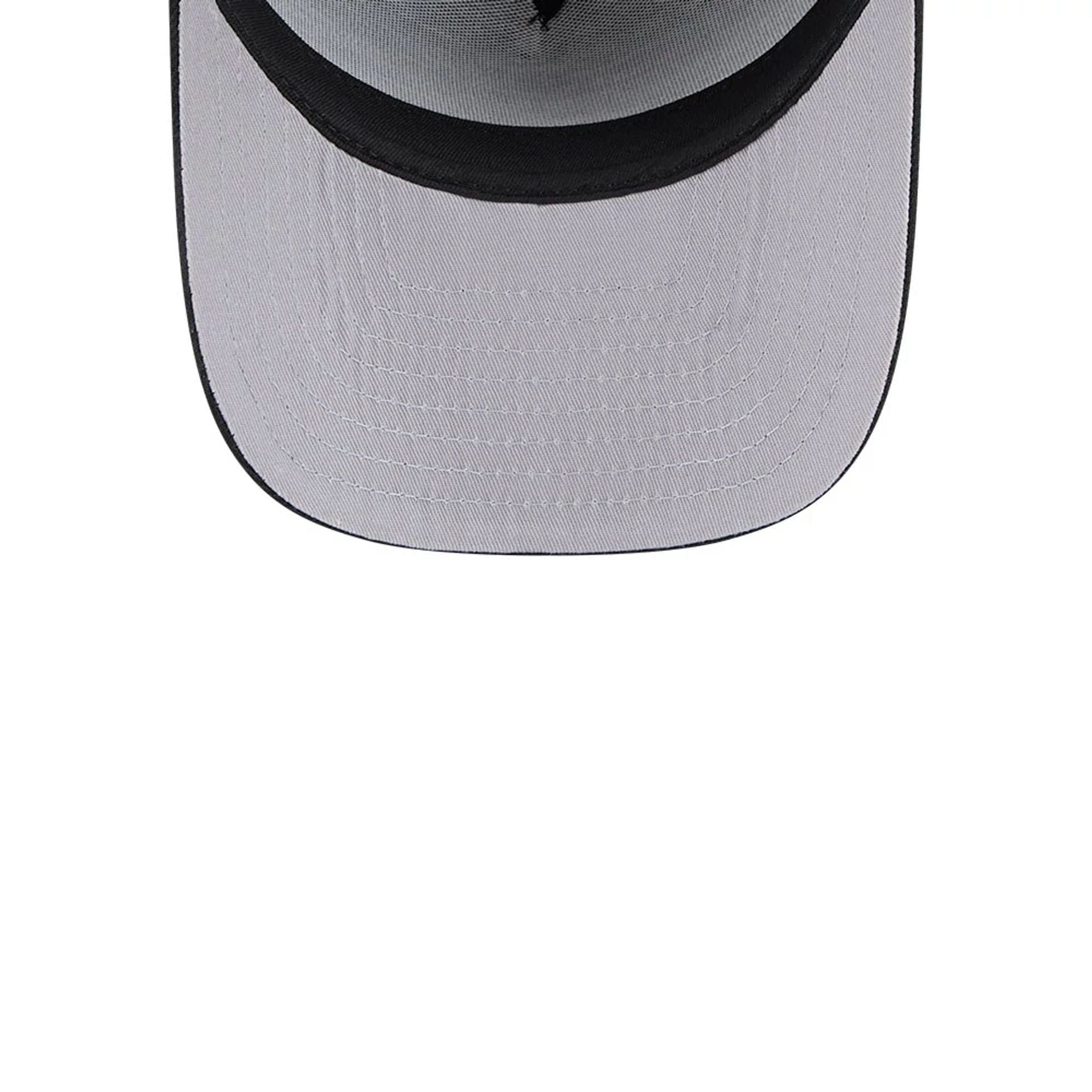 Pictured is this MLB Evergreen Colorado Rockies 9FIFTY A-Frame Snapback cap in black. 2