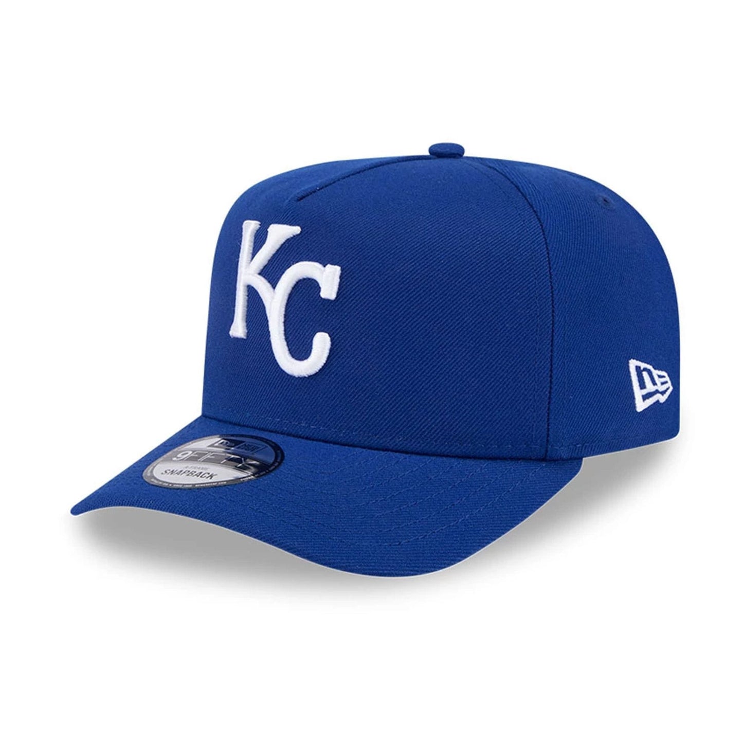 Pictured is this MLB Evergreen Kansas City Royals 9FIFTY A-Frame Snapback cap in blue. 4