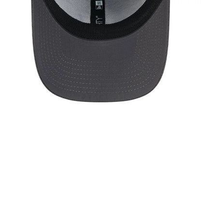Pictured is this MLB Evergreen New York Yankees 39THIRTY Stretch Fit cap in dark grey. 7