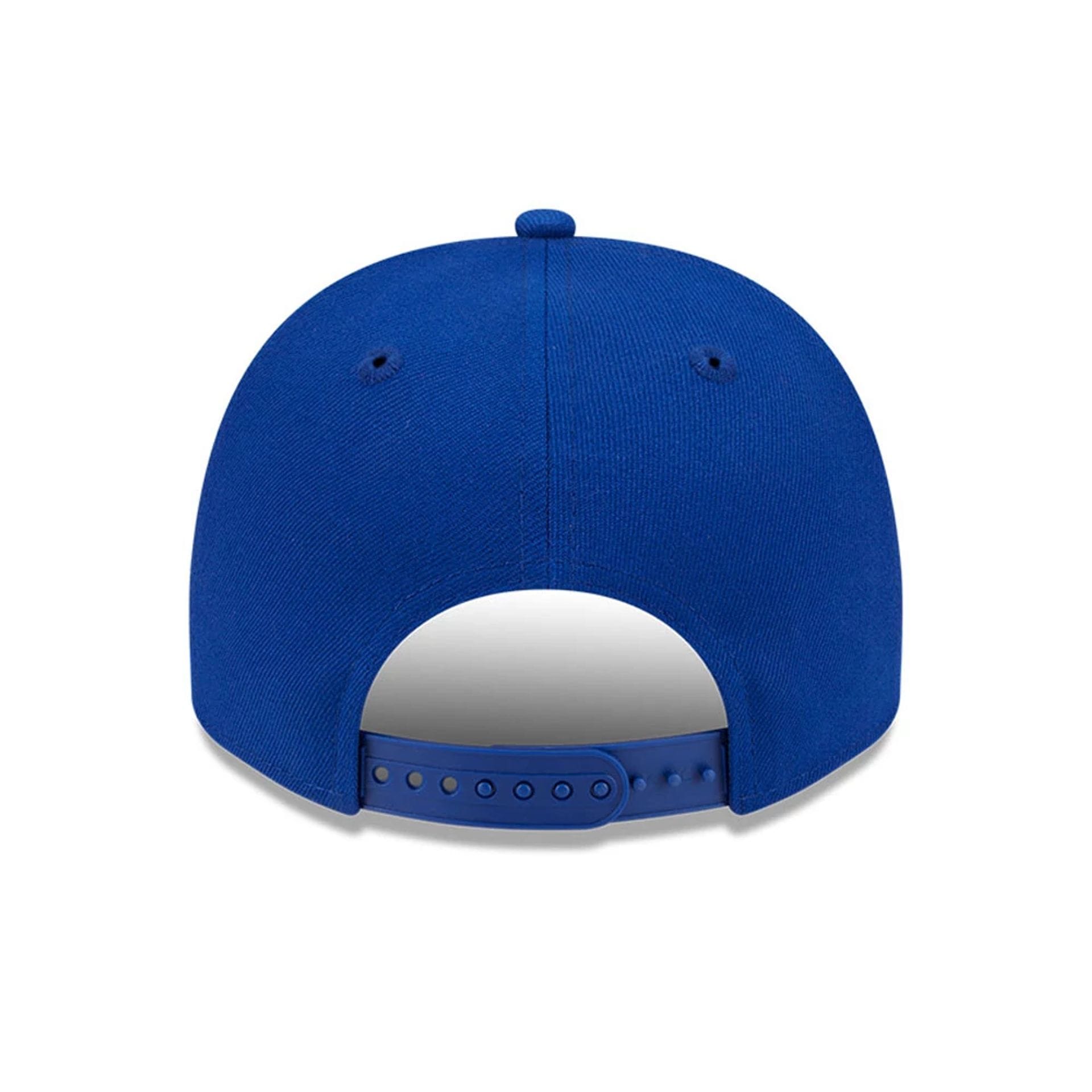 Pictured is this MLB Evergreen New York Mets 9FIFTY A-Frame Snapback cap in blue. 7