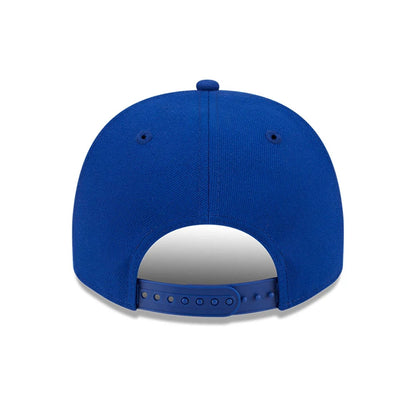 Pictured is this MLB Evergreen Toronto Blue Jays 9FIFTY A-Frame Snapback cap in blue. 7