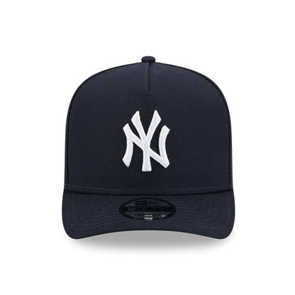 Pictured is this MLB Evergreen New York Yankees 9FIFTY A-Frame Snapback cap in navy. 3