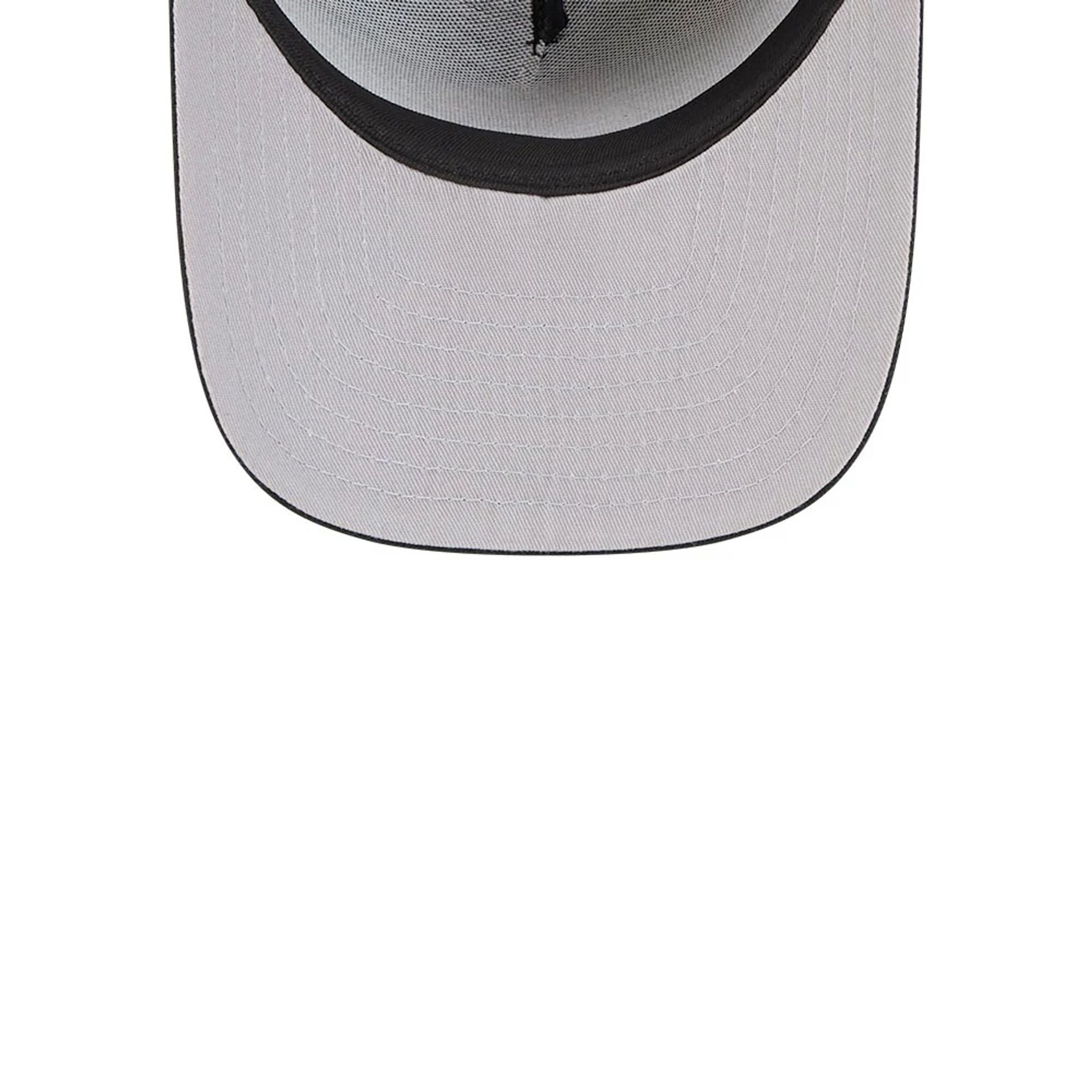 Pictured is this MLB Evergreen San Francisco Giants 9FIFTY A-Frame Snapback cap in black. 2