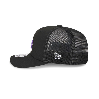 Pictured is this MLB Evergreen Colorado Rockies 9SEVENTY Stretch Snap cap in black. 5