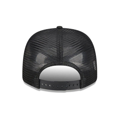 Pictured is this MLB Evergreen Colorado Rockies 9SEVENTY Stretch Snap cap in black. 7