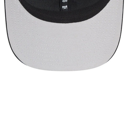 Pictured is this MLB Evergreen Colorado Rockies 9SEVENTY Stretch Snap cap in black. 2