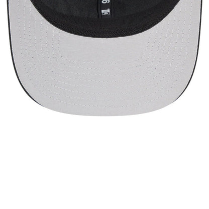 Pictured is this MLB Evergreen Colorado Rockies 9SEVENTY Stretch Snap cap in black. 2