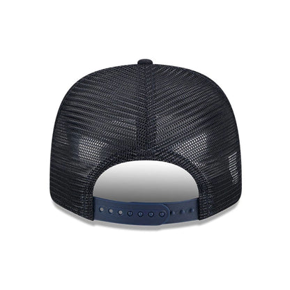 Pictured is this MLB Evergreen Houston Astros 9SEVENTY Stretch Snap cap in navy. 7