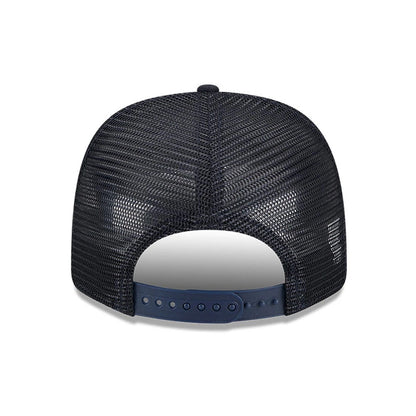 Pictured is this MLB Evergreen Houston Astros 9SEVENTY Stretch Snap cap in navy. 7