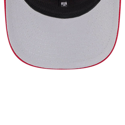 Pictured is this MLB Evergreen Cincinnati Reds 9SEVENTY Stretch Snap cap in red. 2