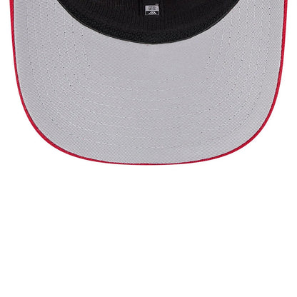 Pictured is this MLB Evergreen Cincinnati Reds 9SEVENTY Stretch Snap cap in red. 2