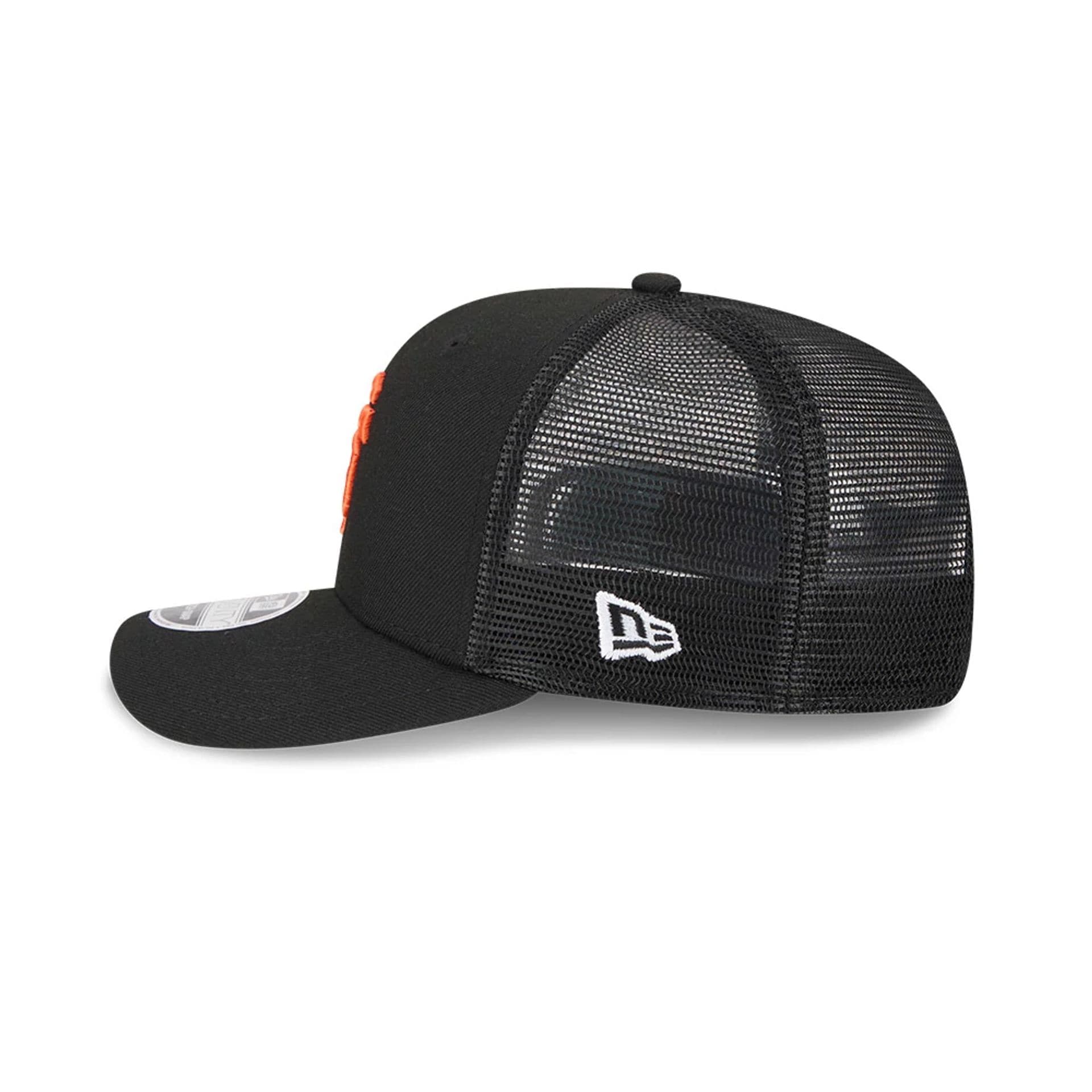 Pictured is this MLB Evergreen San Francisco Giants 9SEVENTY Stretch Snap cap in black. 5