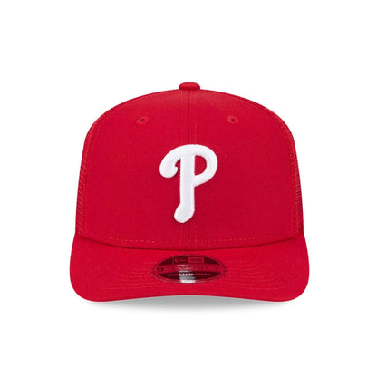 Pictured is this MLB Evergreen Philadelphia Phillies 9SEVENTY Stretch Snap cap in red. 3