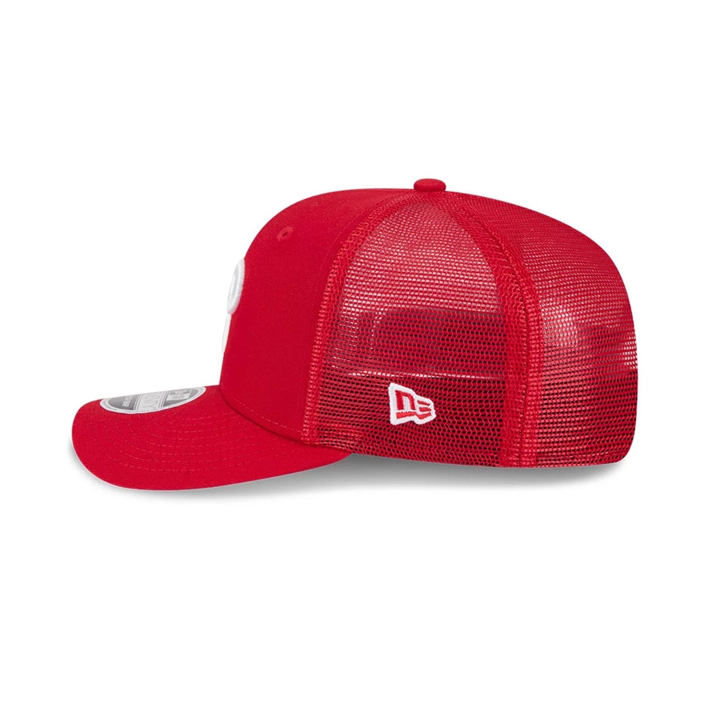 Pictured is this MLB Evergreen Philadelphia Phillies 9SEVENTY Stretch Snap cap in red. 5