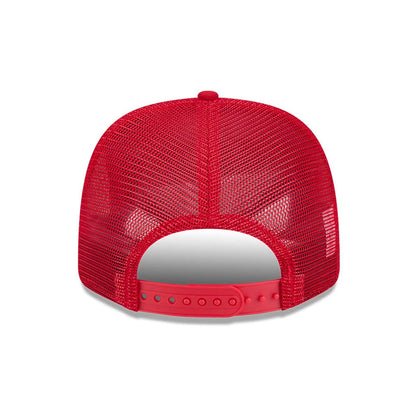 Pictured is this MLB Evergreen Philadelphia Phillies 9SEVENTY Stretch Snap cap in red. 7