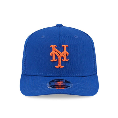 Pictured is this MLB Evergreen New York Mets 9SEVENTY Stretch Snap cap in blue. 3