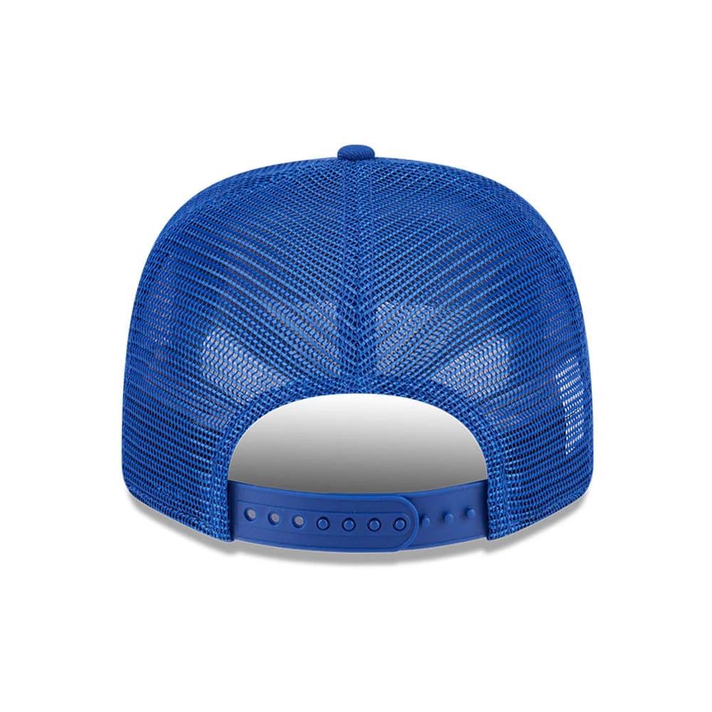 Pictured is this MLB Evergreen New York Mets 9SEVENTY Stretch Snap cap in blue. 7