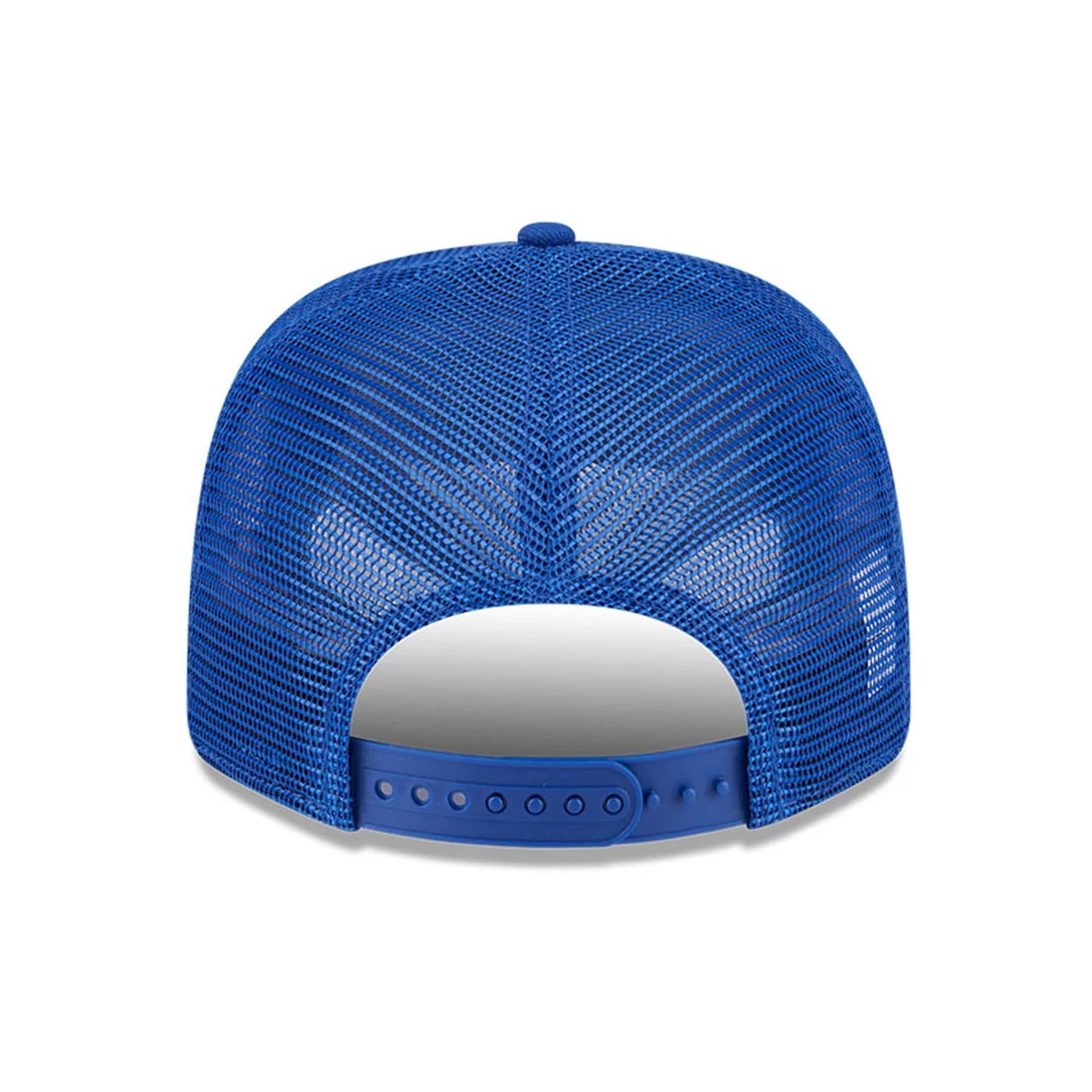 Pictured is this MLB Evergreen New York Mets 9SEVENTY Stretch Snap cap in blue. 7