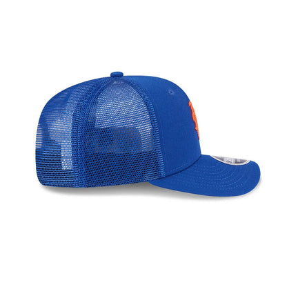Pictured is this MLB Evergreen New York Mets 9SEVENTY Stretch Snap cap in blue. 6
