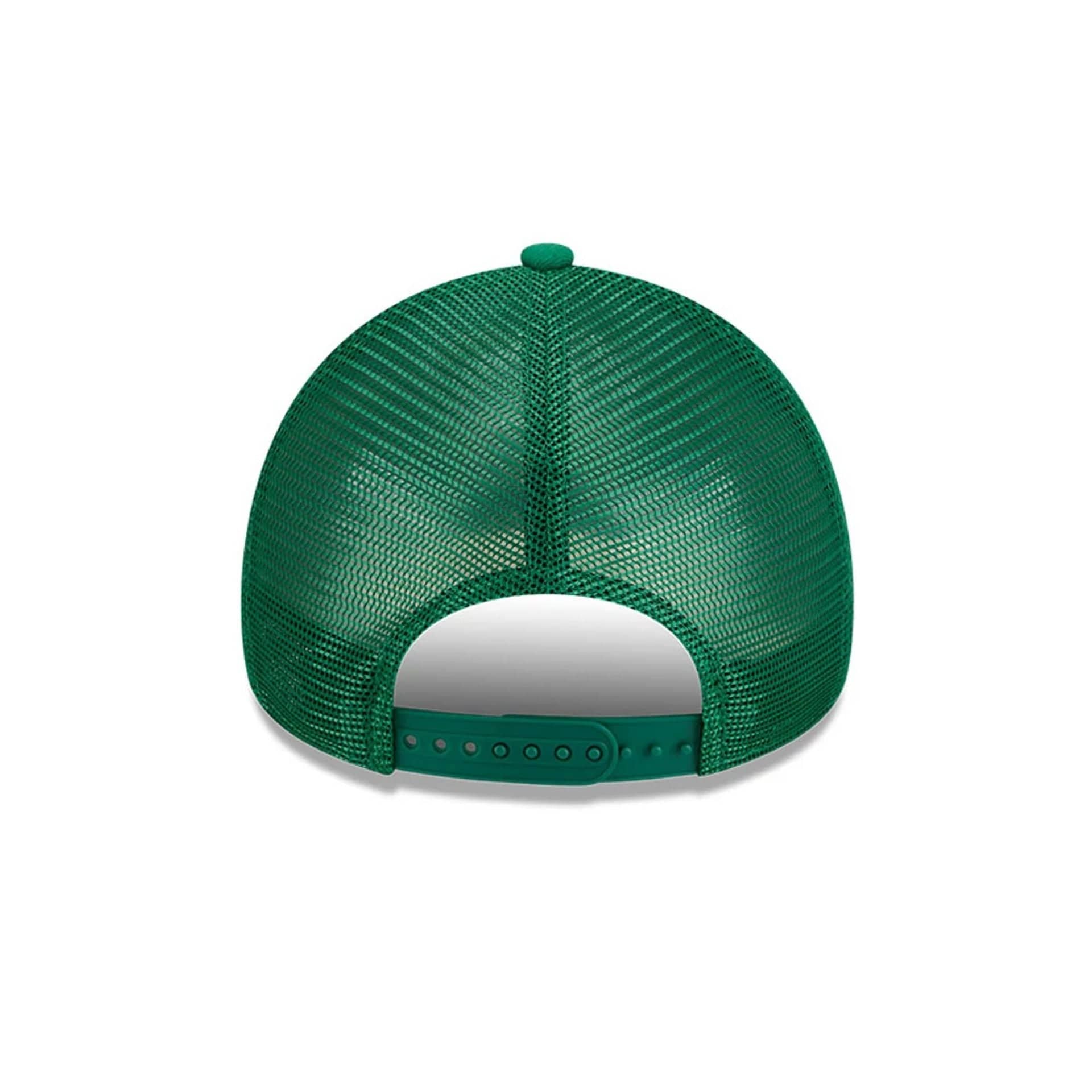 Pictured is this MLB Evergreen Athletics 9FORTY A-Frame cap in green. 6