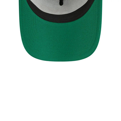 Pictured is this MLB Evergreen Athletics 9FORTY A-Frame cap in green. 7