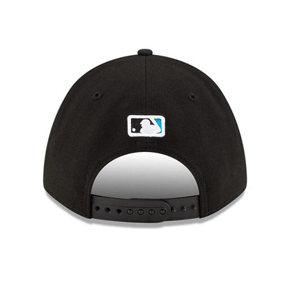 This is a Miami Marlins MLB Player Replica Black 9FORTY M-Crown Adjustable Cap 4
