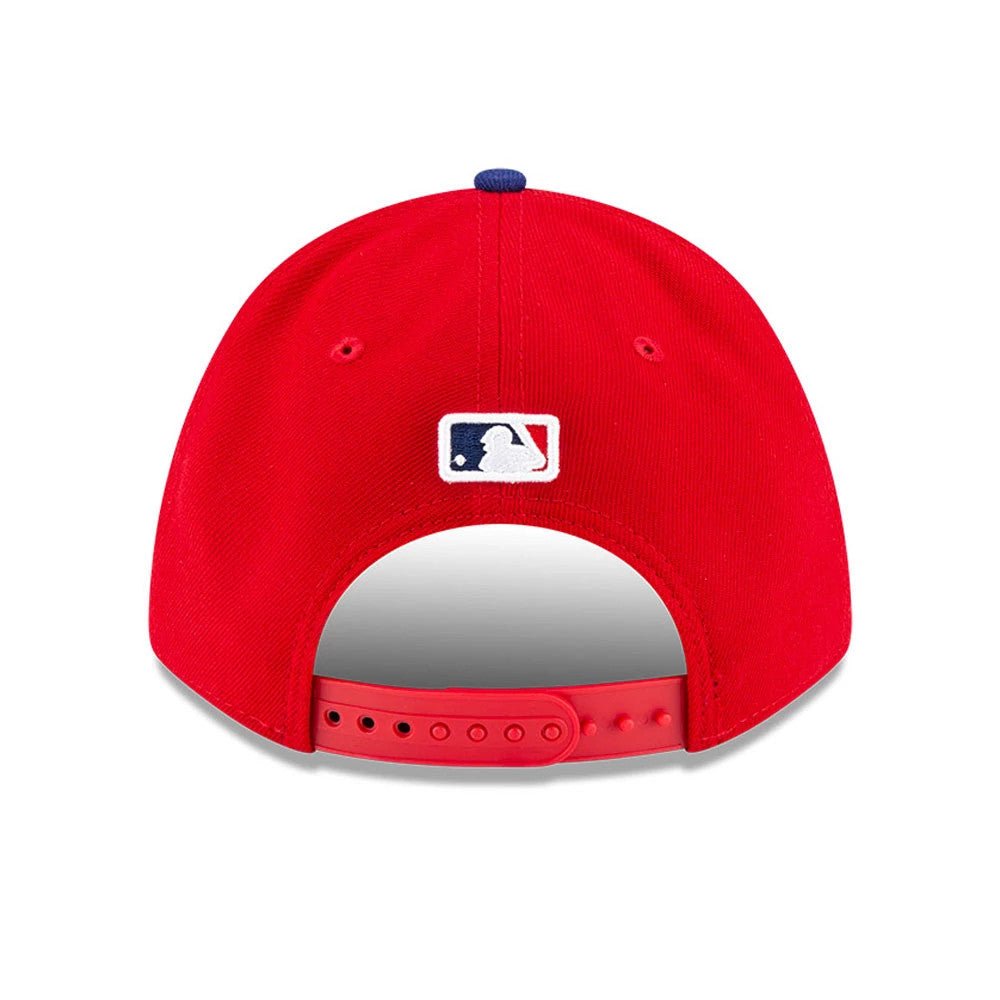 This is a Philadelphia Phillies MLB Player Replica Red 9FORTY M-Crown Adjustable Cap 4