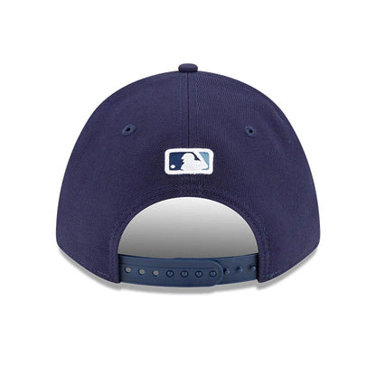 This is a Tampa Bay Rays MLB Player Replica Navy 9FORTY M-Crown Adjustable Cap 4