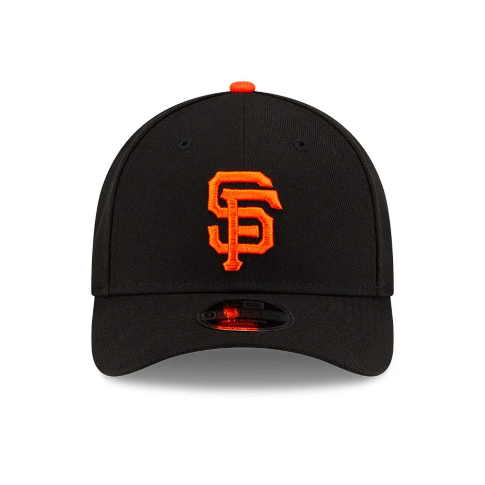 This is a San Francisco Giants MLB Player Replica Black 9FORTY M-Crown Adjustable Cap 2