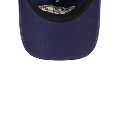 This is a Nashville Predators NHL Official Team Colours Navy 9TWENTY Adjustable Cap 7