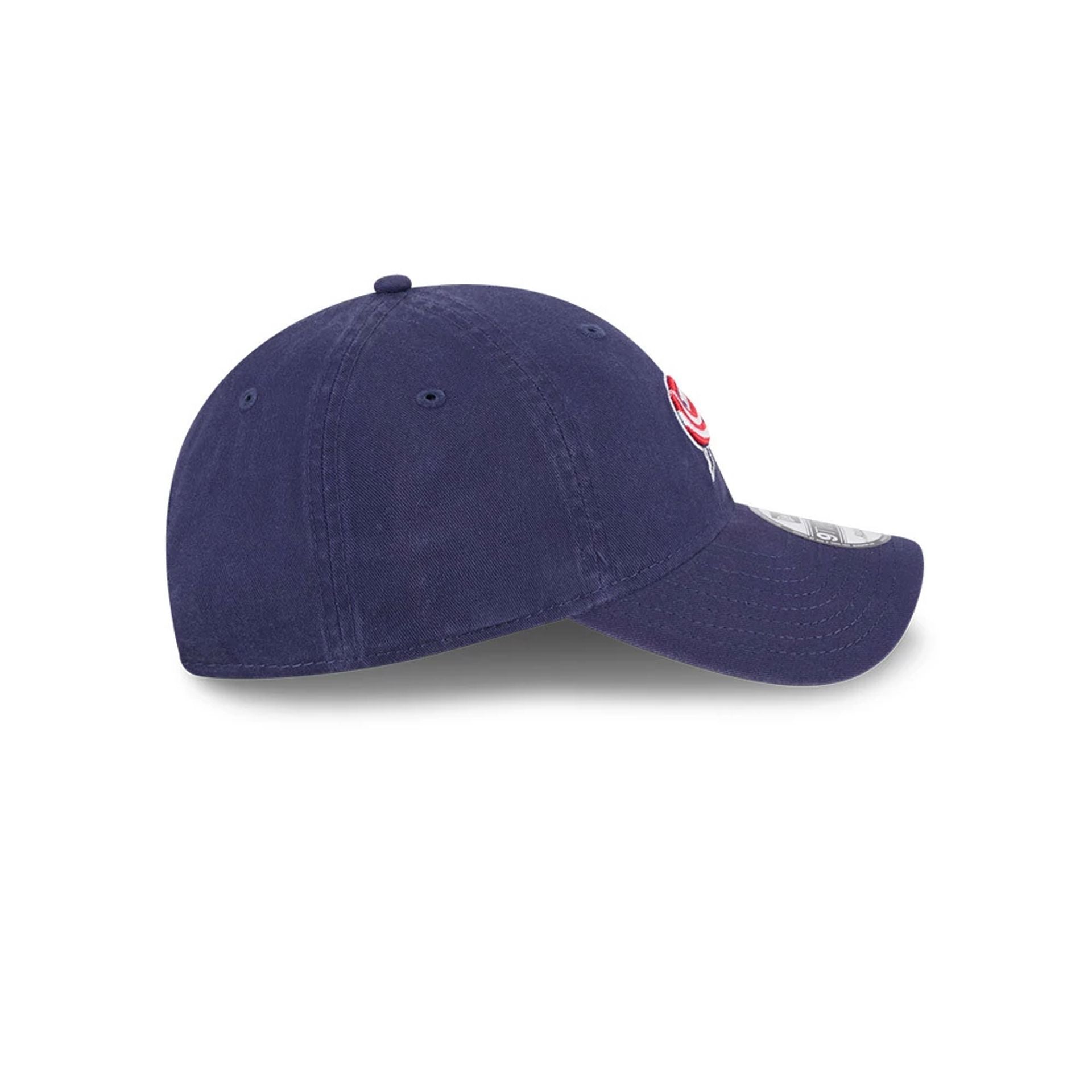 This is a Columbus Blue Jackets NHL Official Team Colours Navy 9TWENTY Adjustable Cap 6