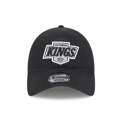 This is a LA Kings NHL Official Team Colours Black 9TWENTY Adjustable Cap 2