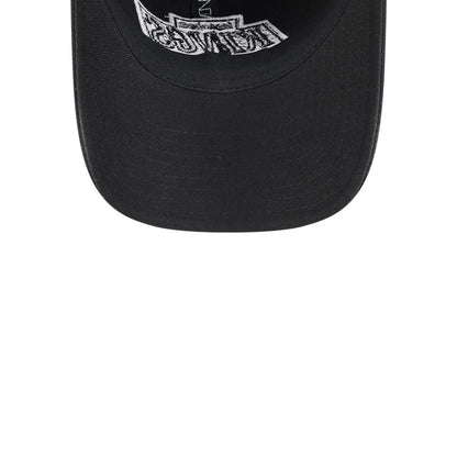 This is a LA Kings NHL Official Team Colours Black 9TWENTY Adjustable Cap 7