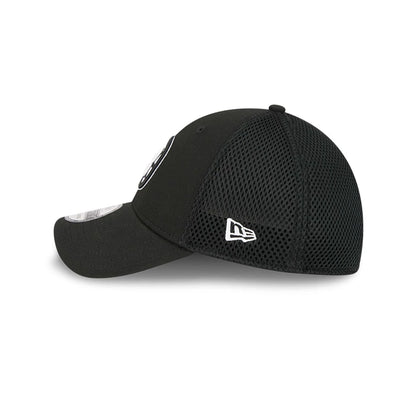 Pictured is this NHL Evergreen Neo Boston Bruins 39THIRTY Stretch Fit cap in black. 5