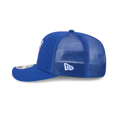 Pictured is this NHL Evergreen New York Rangers 9SEVENTY Stretch Snap cap in blue. 5