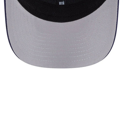 Pictured is this NHL Evergreen Toronto Maple Leafs 9SEVENTY Stretch Snap cap in navy. 2
