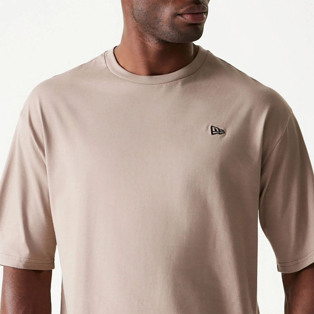 New Era Essential Pastel Brown Oversized TShirt New Era Cap UK