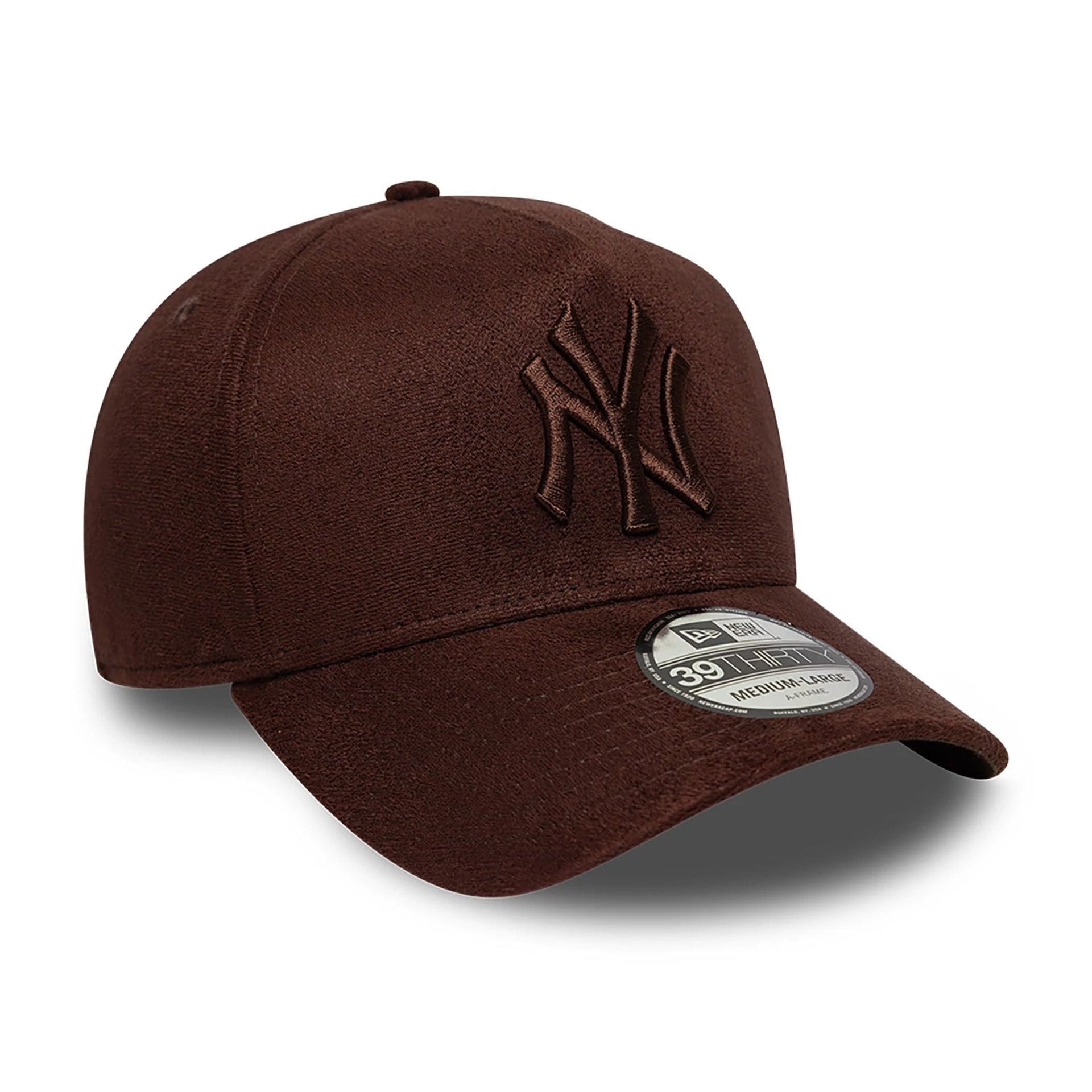 MLB Suede New York Yankees 39THIRTY A-Frame Stretch Fit Cap New