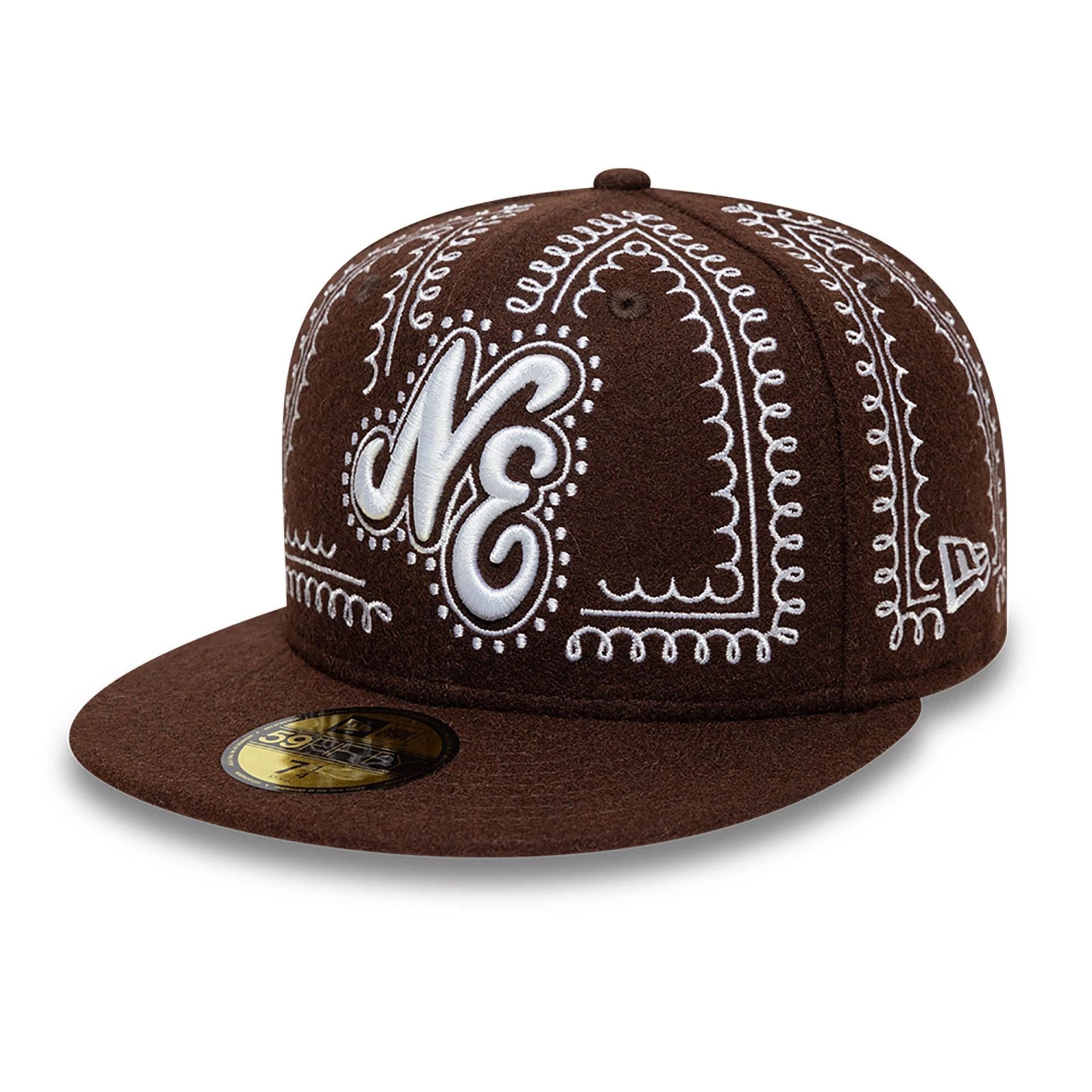 New Era Gingerbread Dark Brown 59FIFTY Fitted Cap New Era Cap UK