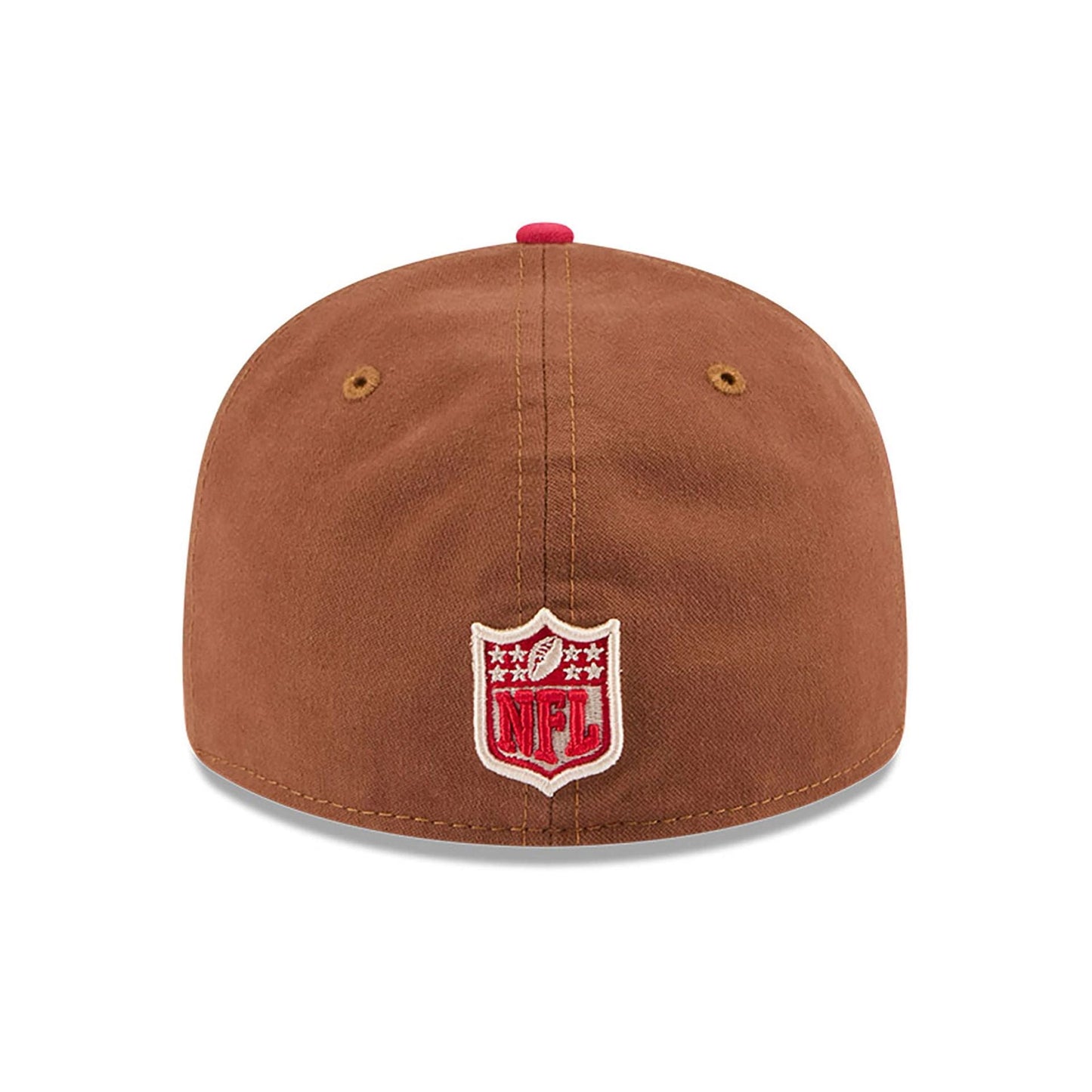 This is a Kansas City Chiefs NFL Champions Dark Beige Retro Crown 59FIFTY Fitted Cap 5
