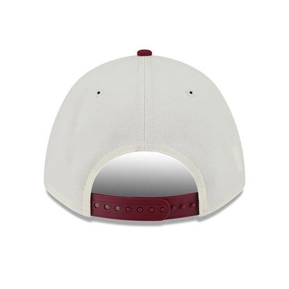 This is a New York Yankees Cherub Chrome White 9FORTY M-Crown A-Frame Adjustable Cap 5