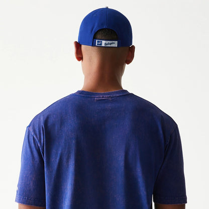 The Male model is wearing LA Dodgers Sport Classic Dark Blue T-Shirt 7