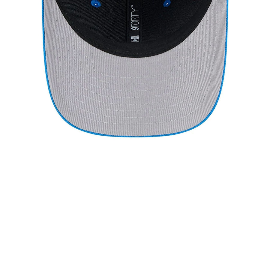 This is a Akron Rubber Ducks MiLB AC Perf Player Replica Blue 9FORTY M-Crown Adjustable Cap 2